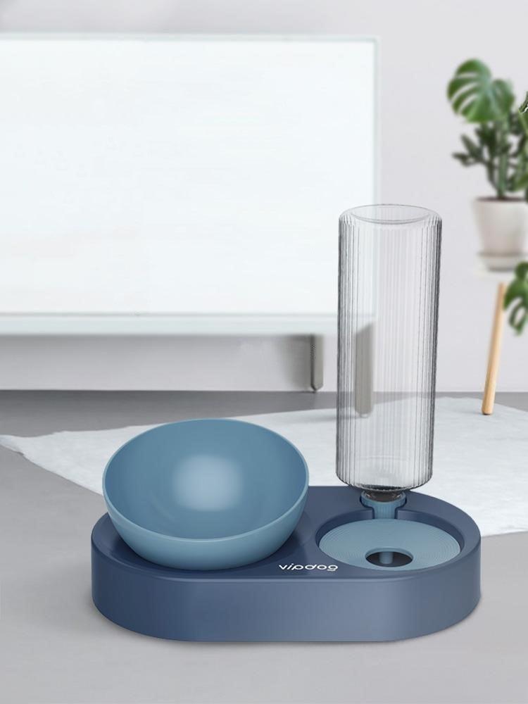 Automatic Double Pet Bowl And Water Dispenser